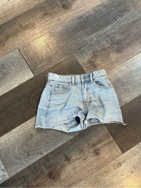 Top shop sz 2  Blue Denim High-Waist Women's Shorts